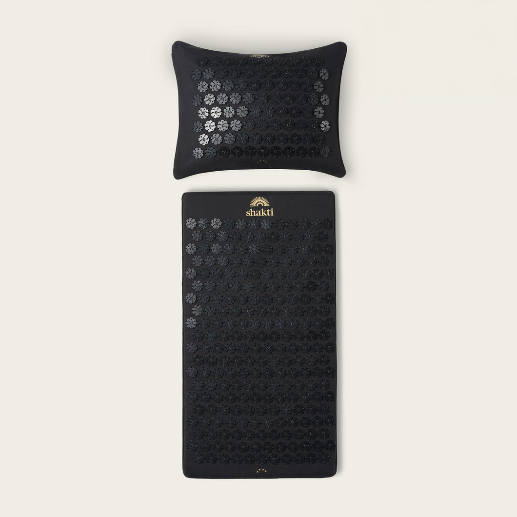 Shakti Acupressure Premium Mat + Pillow Bundle